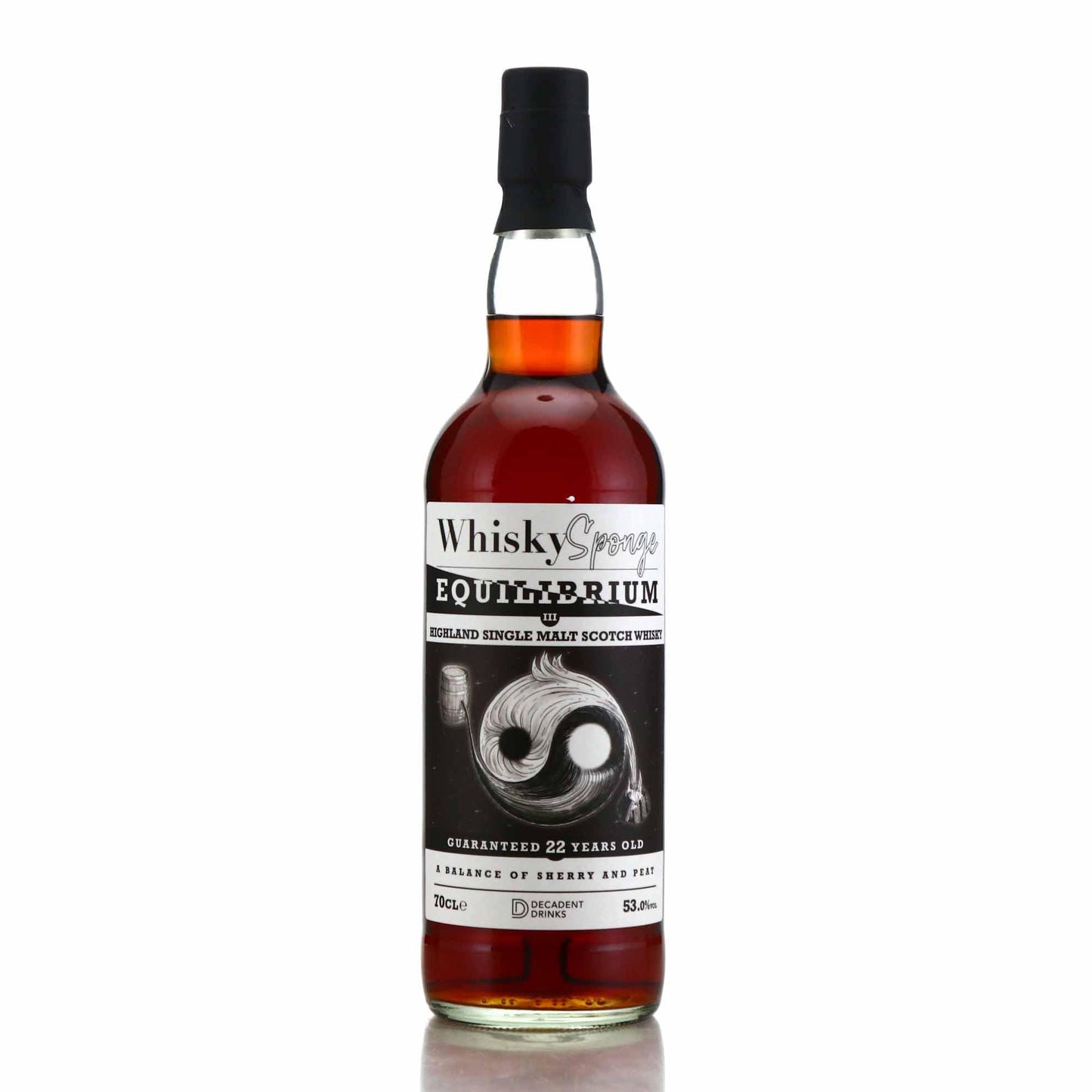 Decadent Drinks WhiskySponge Equilibrium III Highland 22 Year Old Single Malt Scotch Whisky