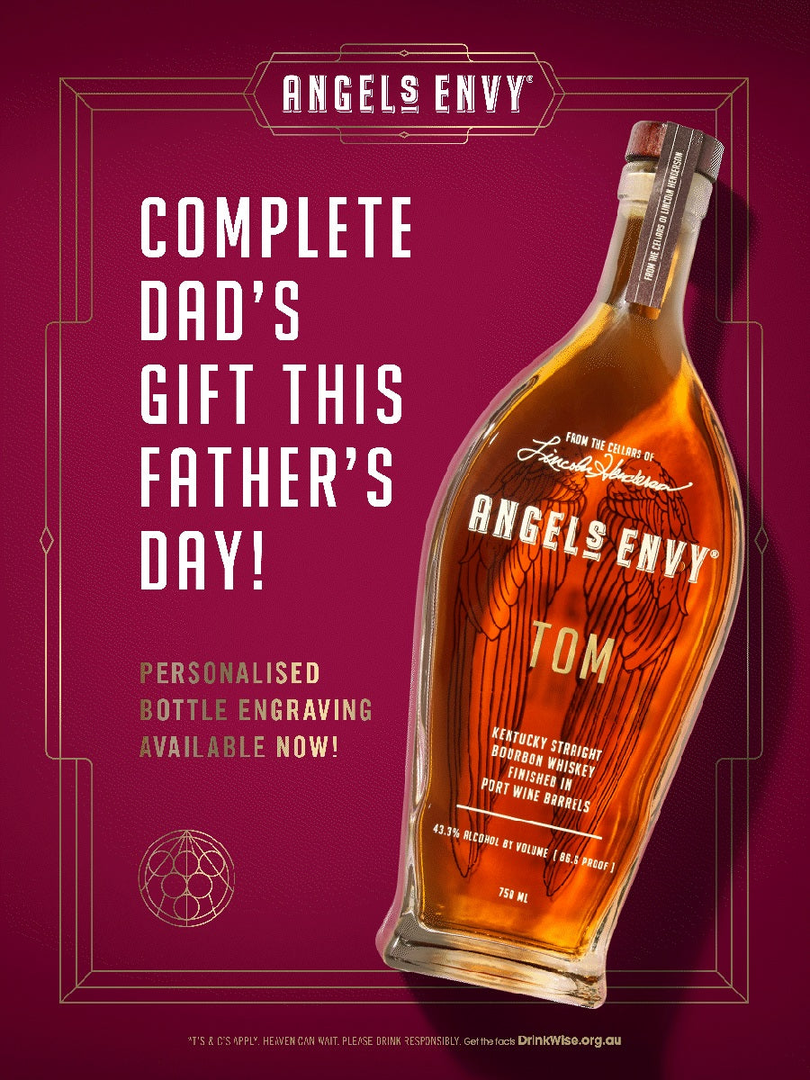 Angel's Envy Port Finish Bourbon FREE PERSONALISED ENGRAVING