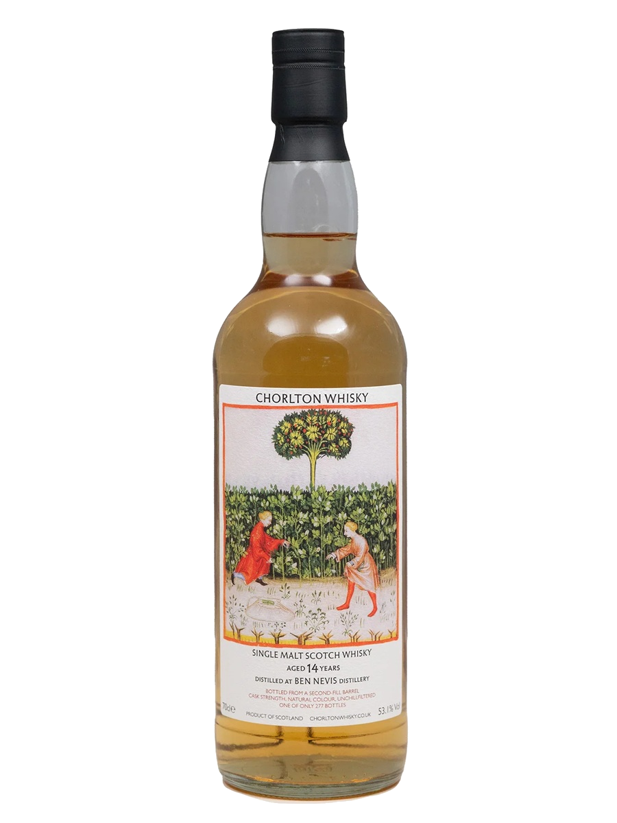 Chorlton 2010 Ben Nevis 14 Year Old 2nd Fill Barrel Single Cask Single Malt Scotch Whisky