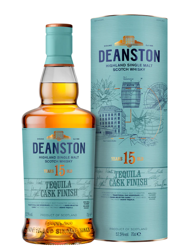 Deanston 15 Year Old Tequila Cask Finish Single Malt Scotch Whisky