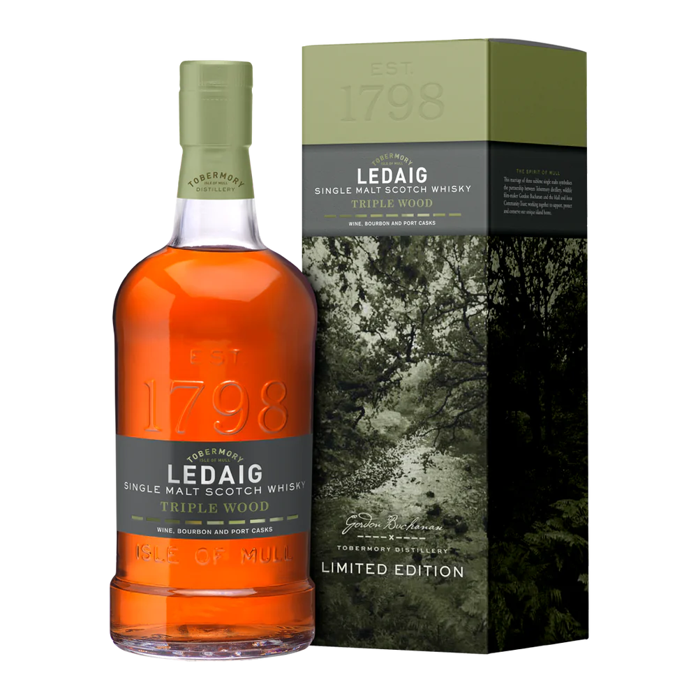 Ledaig Triple Wood Limited Edition Single Malt Scotch Whisky
