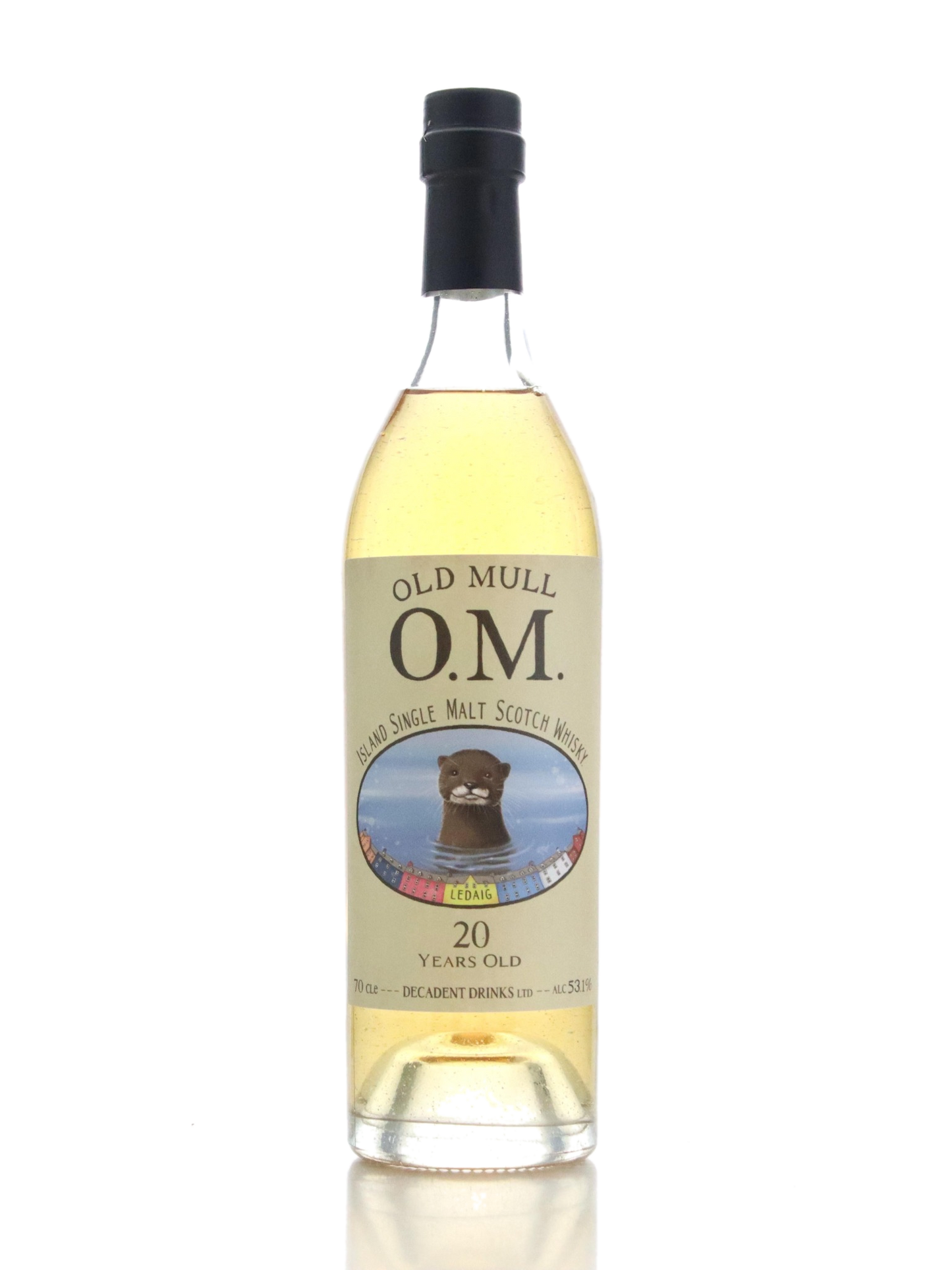 Old Mull 2005 Ledaig 20 Year Old Refill Hogshead Single Cask Single Malt Scotch Whisky