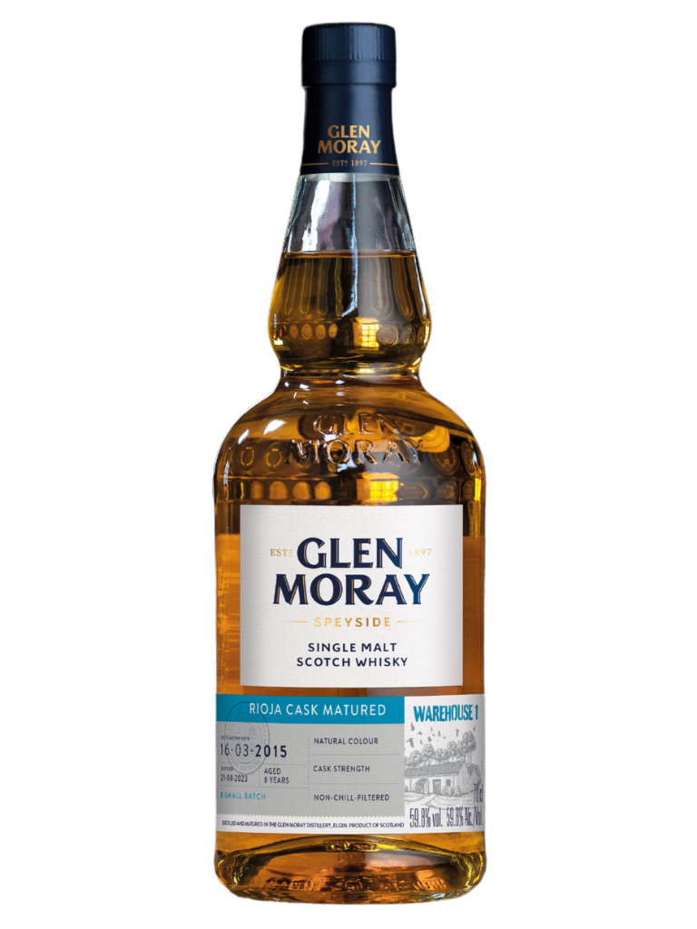 Glen Moray 2015 Warehouse 1 Rioja Cask Single Malt Scotch Whisky