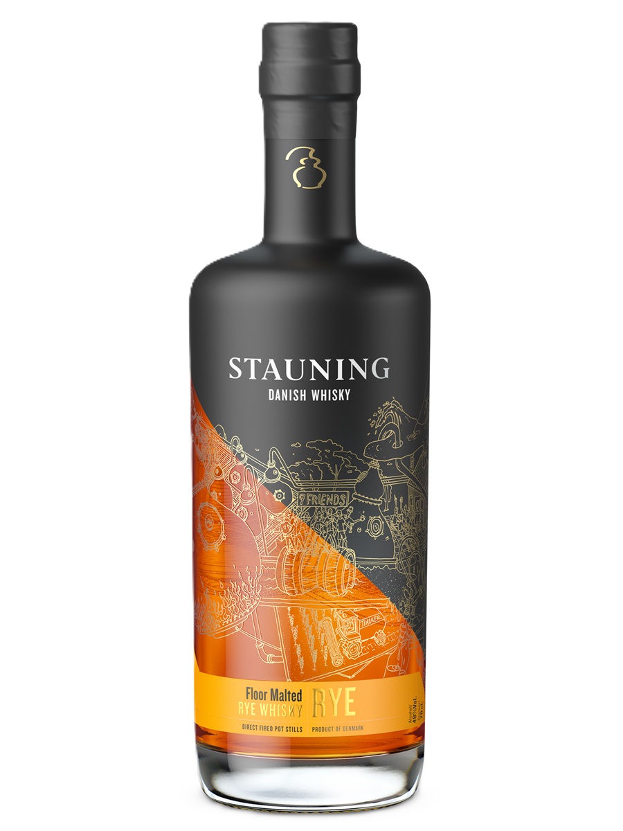 Stauning Rye Floor Malted Danish Rye Whisky