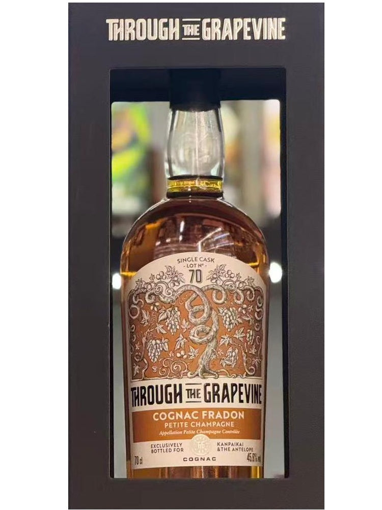 Through the Grapevine For The Antelope Lot 70 Fradon Petite Champagne Single Cask Cognac