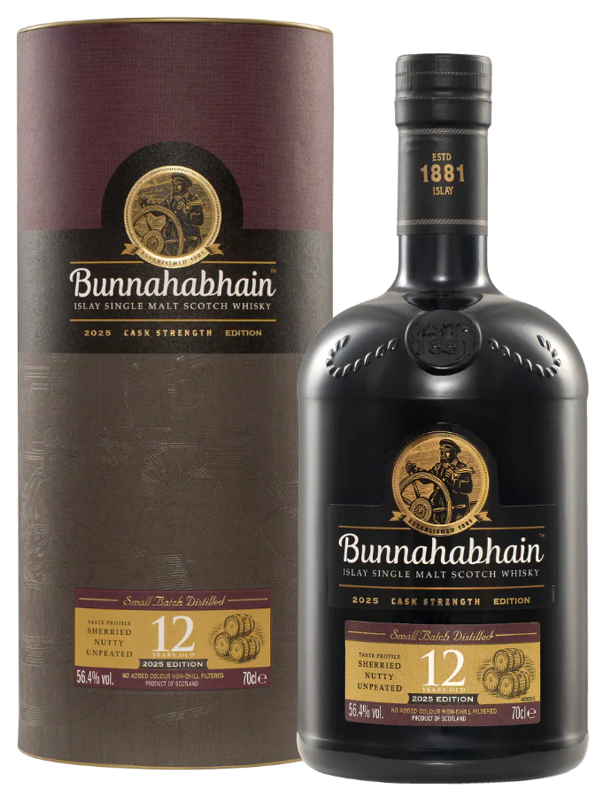 Bunnahabhain 12 Year Old Cask Strength 2025 Edition Single Malt Scotch Whisky