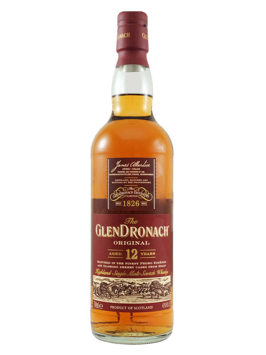 GlenDronach 12 Year Old Original Single Malt Scotch Whisky