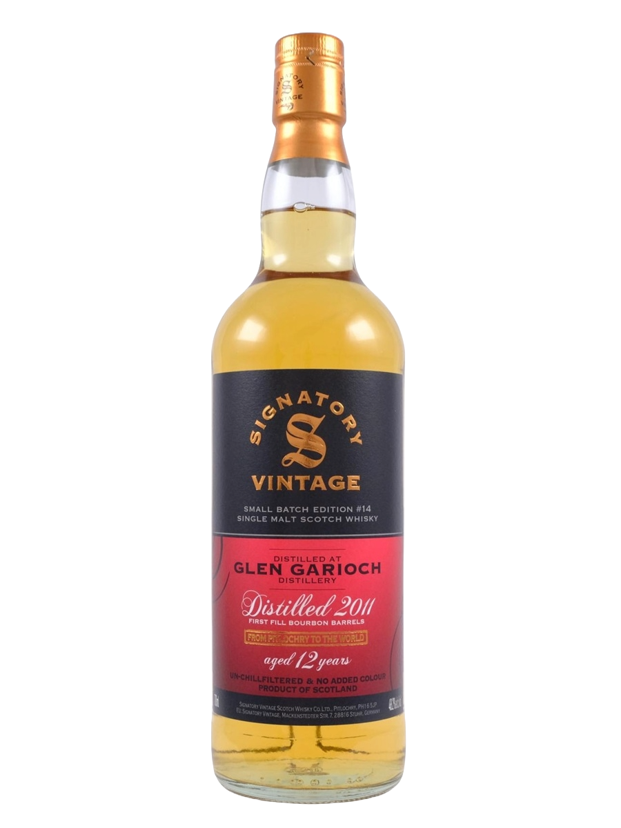 Signatory Vintage Small Batch 2011 Glen Garioch 12 Year Old Single Malt Scotch Whisky