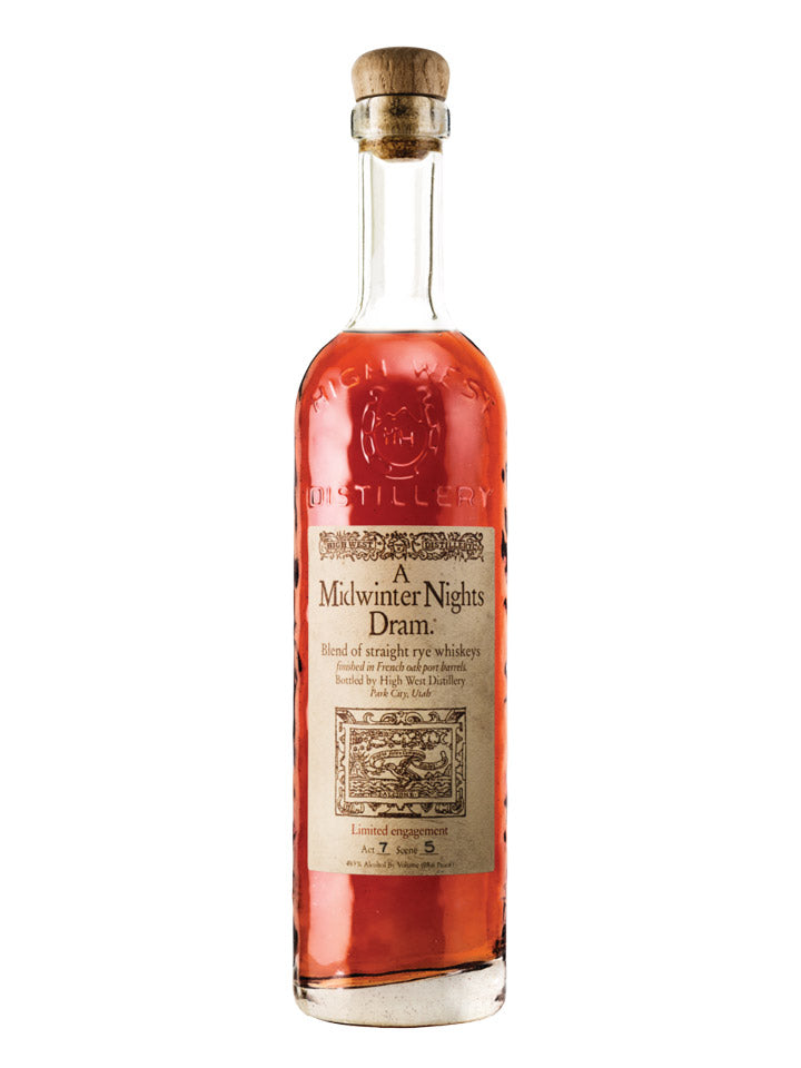 High West A Midwinters Nights Dram American Rye Whiskey