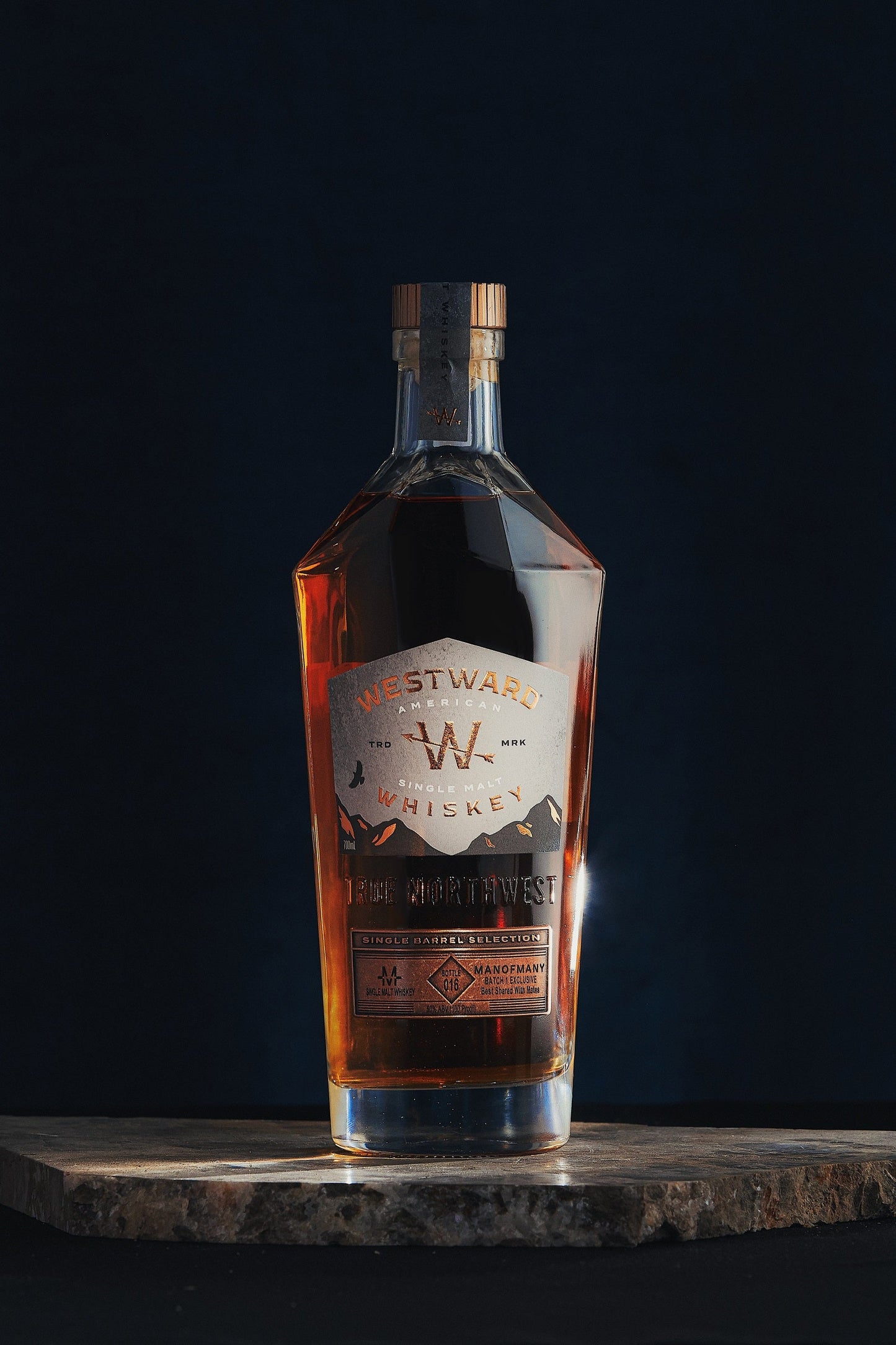 Man of Many Exclusive Westward Whiskey American Single Malt Barrel Selection