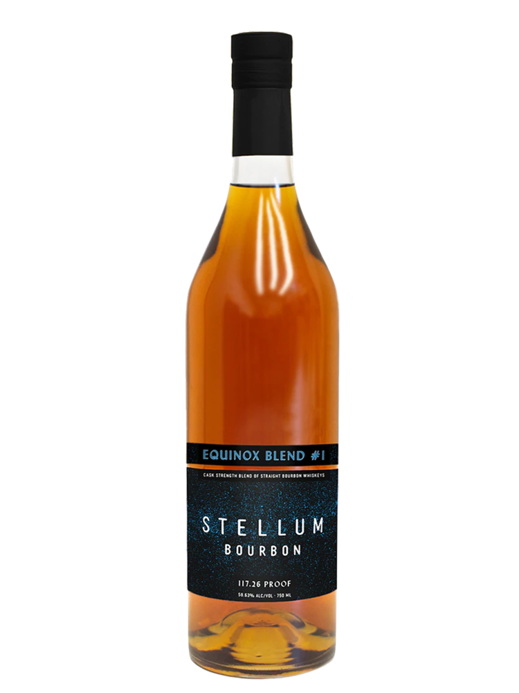 Stellum Black Equinox Bourbon Whiskey (750ml)