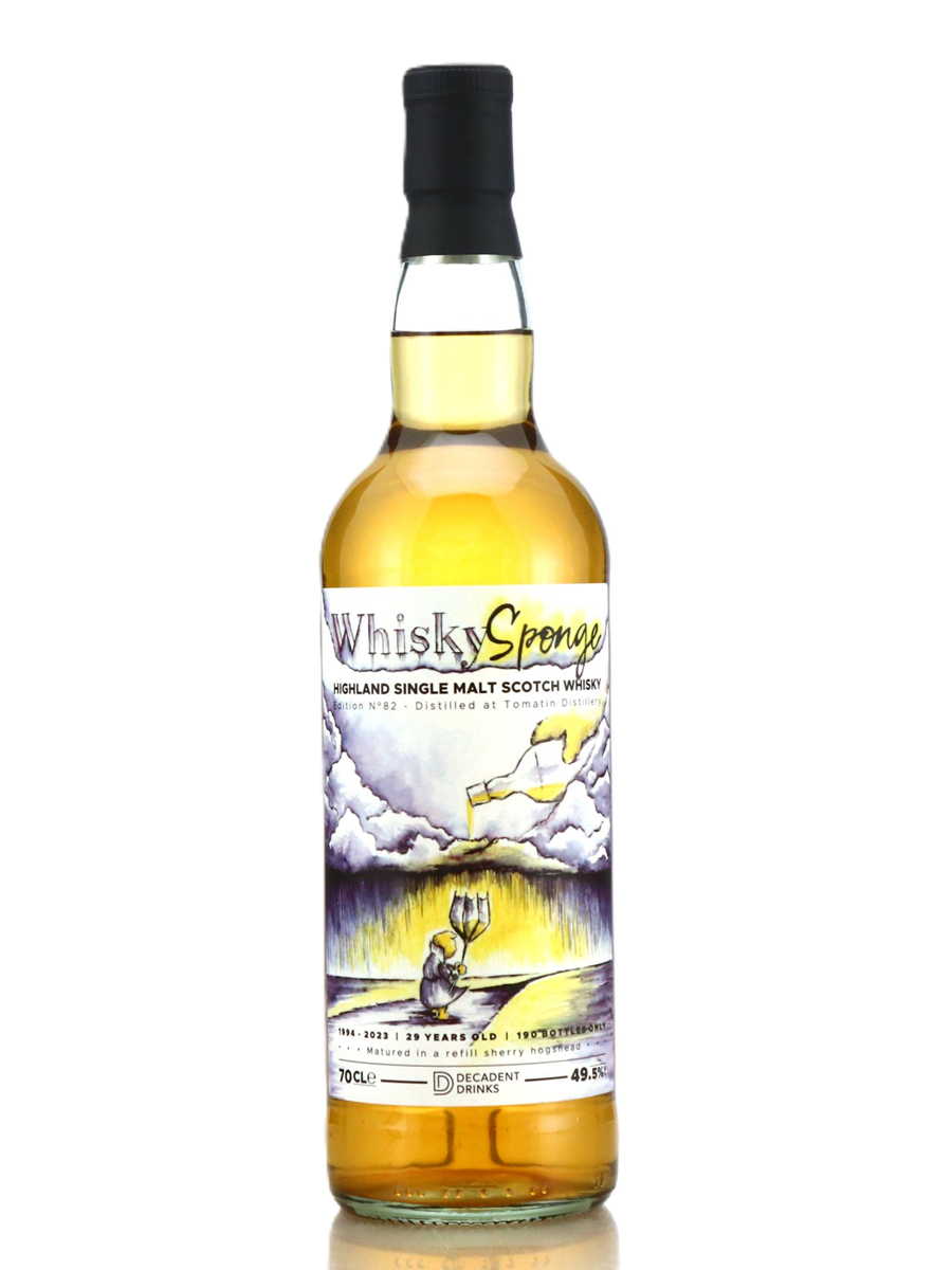 Decadent Drinks WhiskySponge No. 82 Tomatin 28 Year Old Single Malt Scotch Whisky