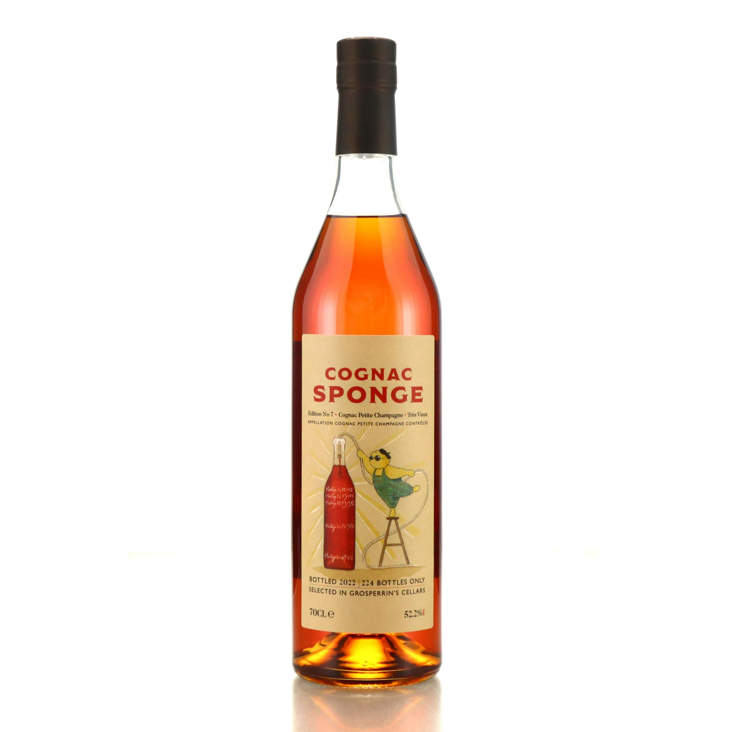 Decadent Drinks CognacSponge No. 7 Petite Champagne Tres Vielle Cognac