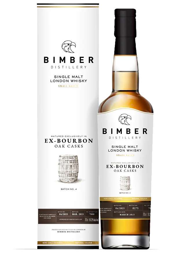 Bimber Ex-Bourbon Oak Batch No. 4 English Single Malt Scotch Whisky