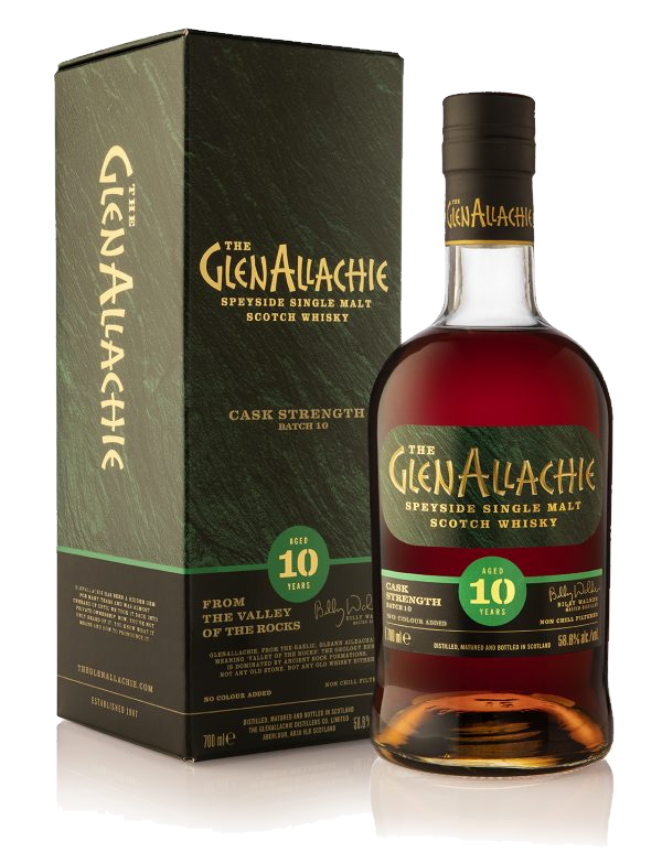 GlenAllachie 10 Year Old Cask Strength Batch 10 Single Malt Scotch Whisky