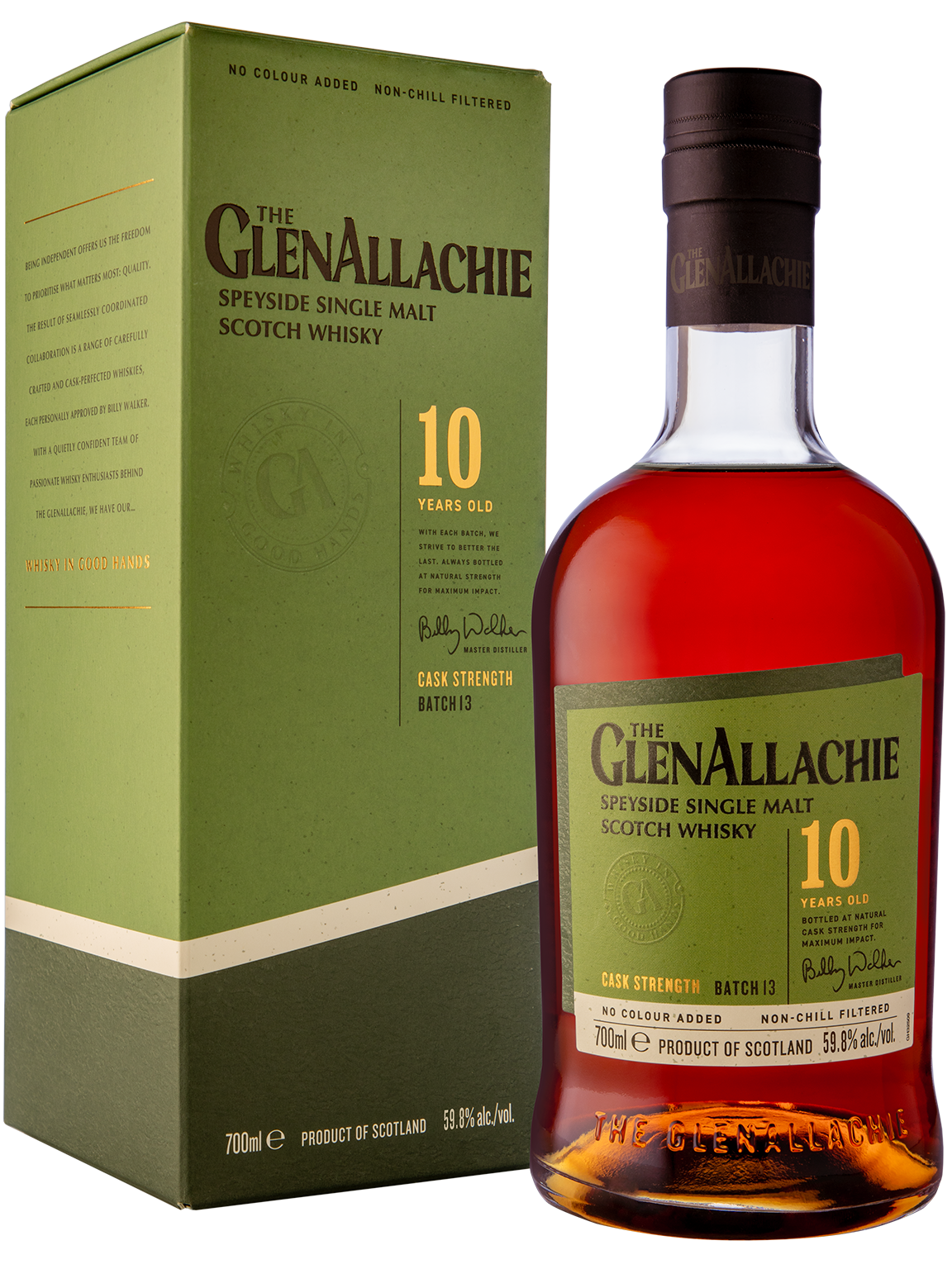 GlenAllachie 10 Year Old Cask Strength Batch 13 Single Malt Scotch Whisky [PRE-ORDER]