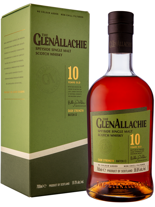 GlenAllachie 10 Year Old Cask Strength Batch 13 Single Malt Scotch Whisky [PRE-ORDER]