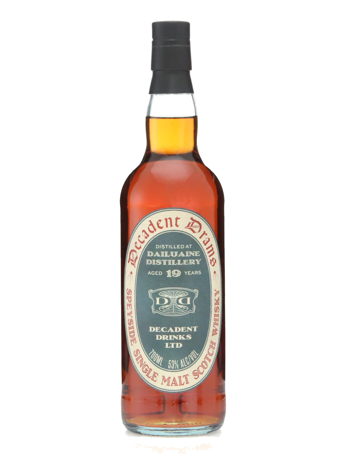 Decadent Drams 2007 Dailuaine 19 Year Old 1st Fill Sherry Hogshead Single Cask Single Malt Scotch Whisky