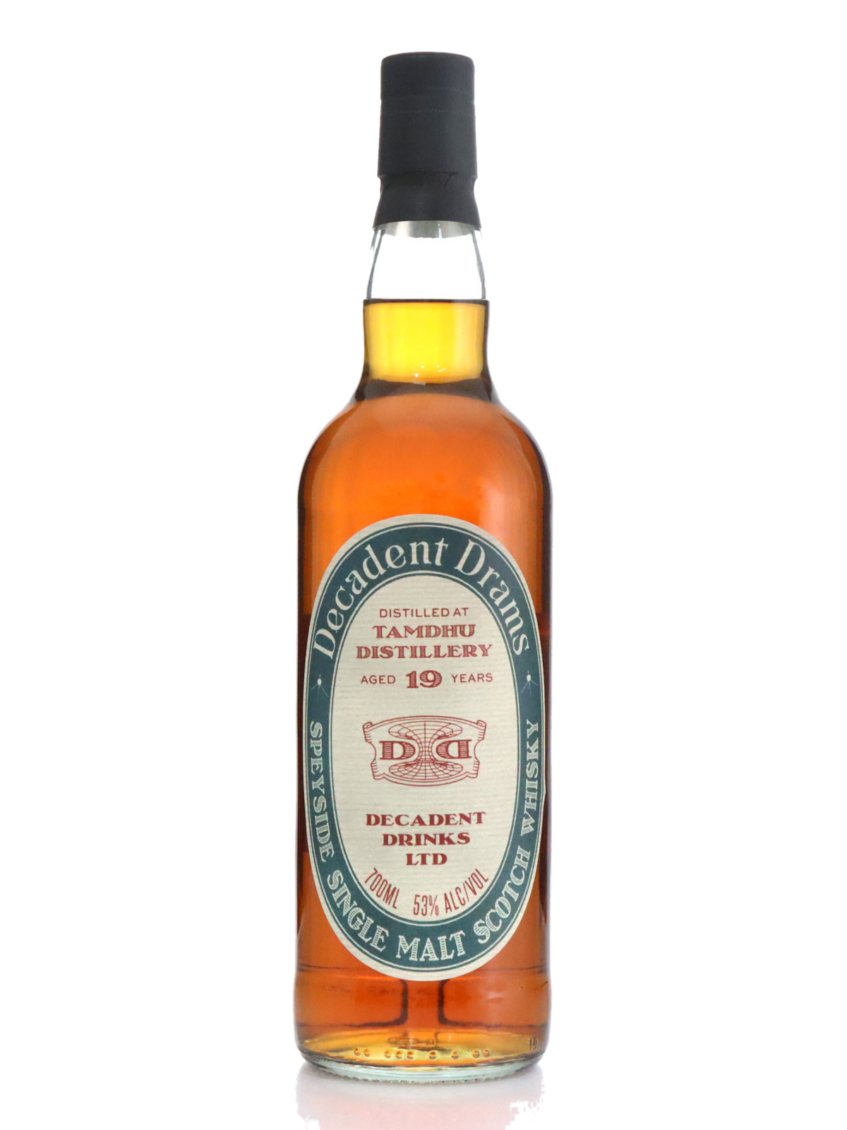 Decadent Drams 2007 Tamdhu 19 Year Old Refill Sherry Hogshead Single Cask Single Malt Scotch Whisky
