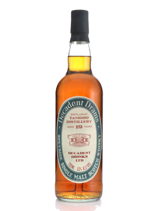 Decadent Drams 2007 Tamdhu 19 Year Old Refill Sherry Hogshead Single Cask Single Malt Scotch Whisky
