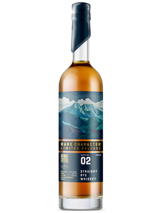 Rare Character Limited Release 2026 Batch 02 Straight Rye Whiskey