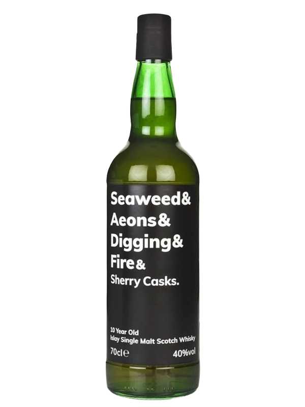 Seaweed & Aeons & Digging & Fire & Sherry Casks 10 Year Old Single Malt Scotch Whisky