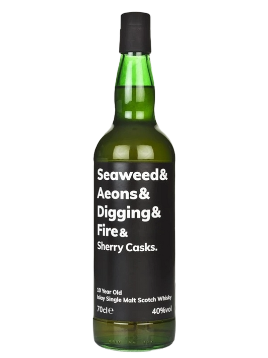 Seaweed & Aeons & Digging & Fire & Sherry Casks 10 Year Old Single Malt Scotch Whisky