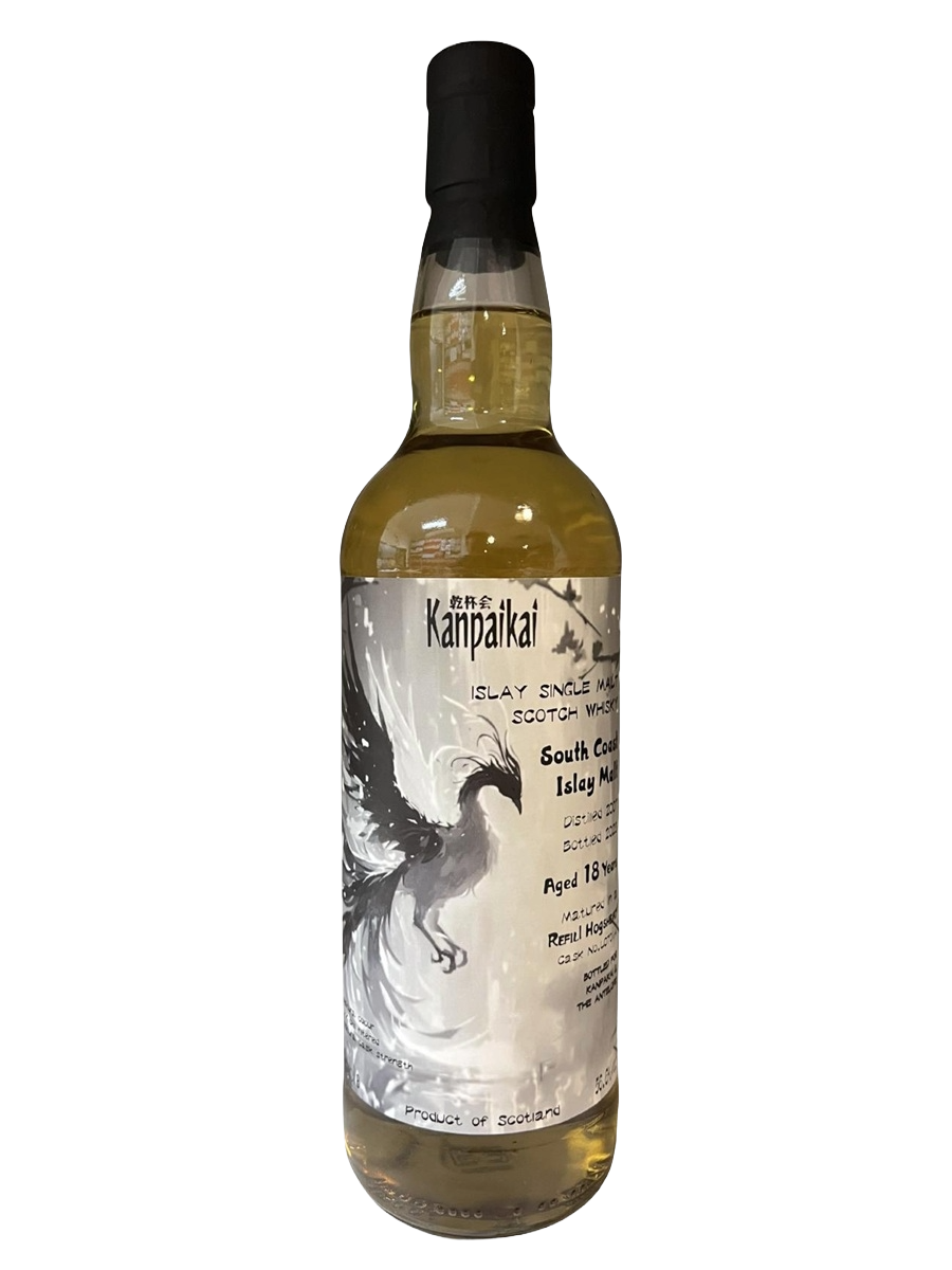 Kanpaikai For The Antelope 2007 South Coast Islay 18 Year Old Refill Hogshead Single Cask Single Malt Scotch Whisky