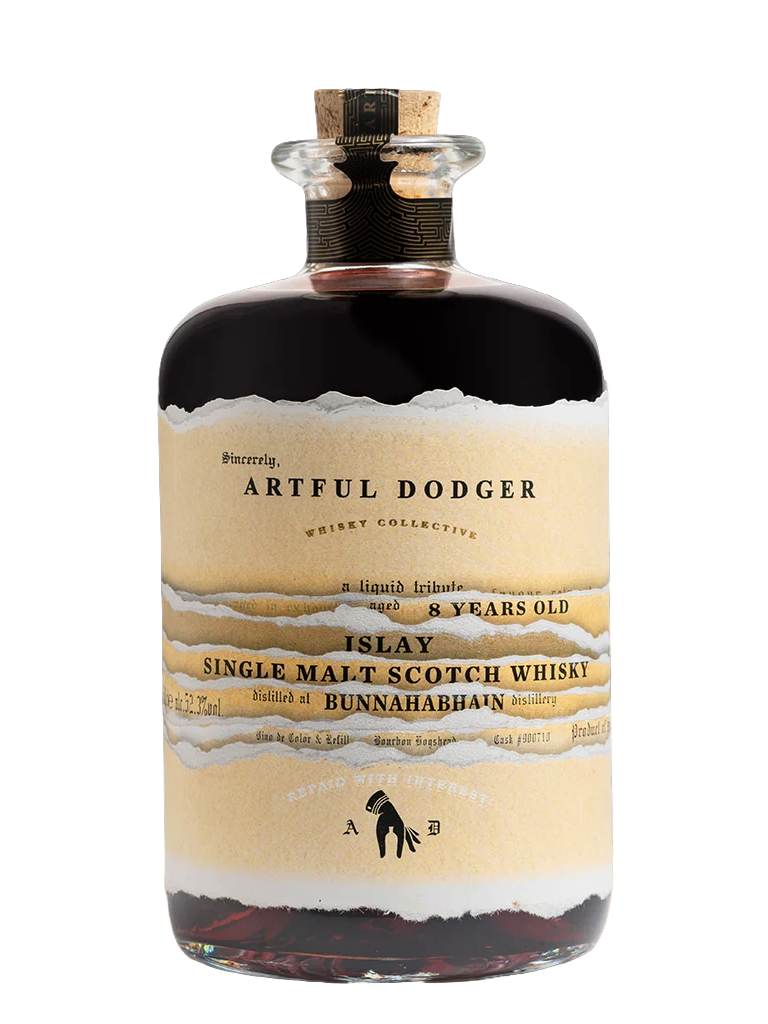 Artful Dodger 2013 Bunnahabhain 8 Year Old Vino de Color Single Cask Single Malt Scotch Whisky