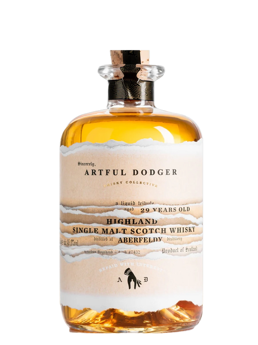 Artful Dodger 1991 Aberfeldy 29 Year Old Bourbon Hogshead Single Cask Single Malt Scotch Whisky (500ml)