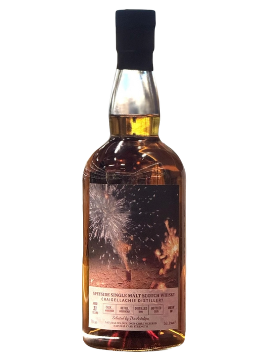 Antelope 1994 Craigellachie 31 Year Old Refill Hogshead Single Cask Single Malt Scotch Whisky