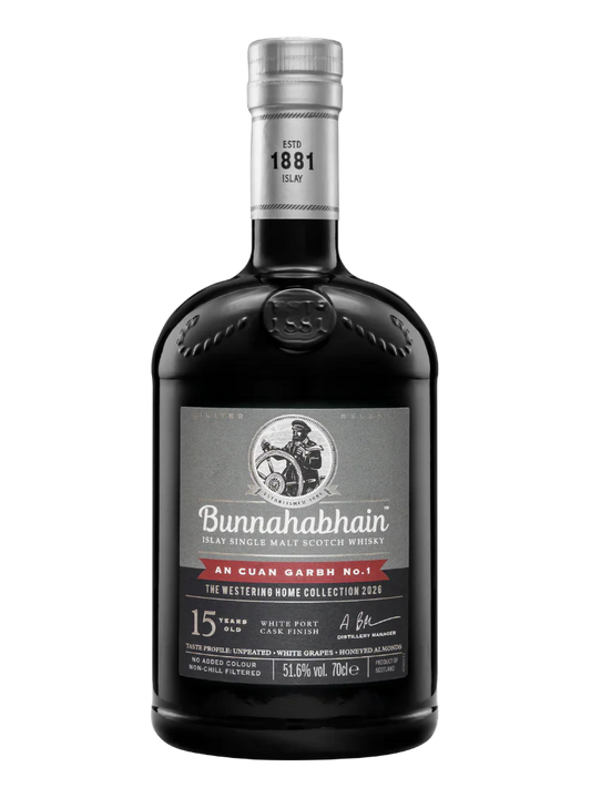 Bunnahabhain An Cuan Garbh No. 1 15 Year Old White Port Finish Single Malt Scotch Whisky