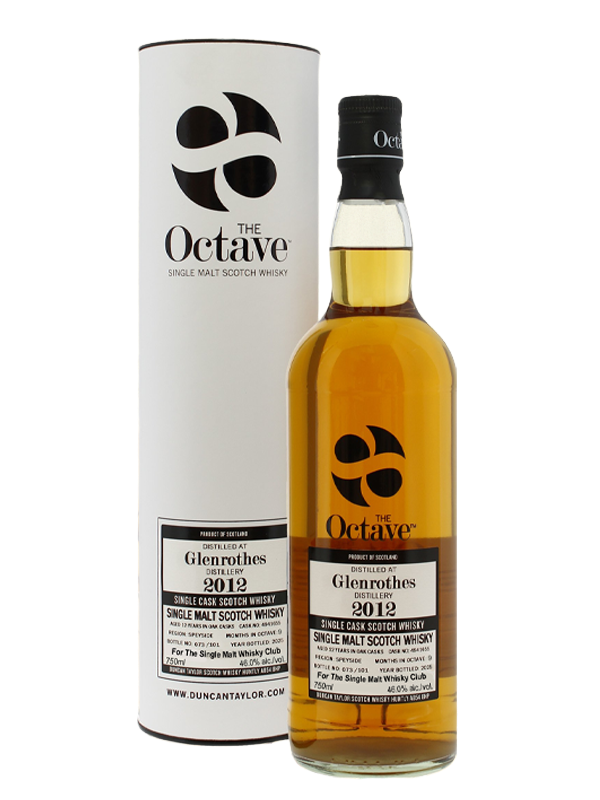 Duncan Taylor 2012 Glenrothes 13 Year Old SMWC Exclusive Single Cask Single Malt Scotch Whisky