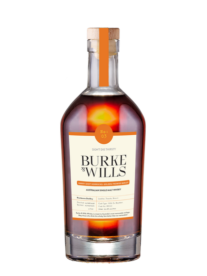 Burke & Wills No. 3 Harry Shot Horrocks Batch 1 Australian Single Malt Whisky