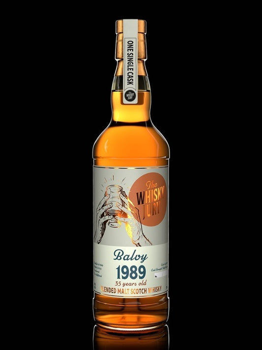 The Whisky Jury 1989 Balvy 35 Year Old Refill Hogshead Single Cask Blended Malt Scotch Whisky