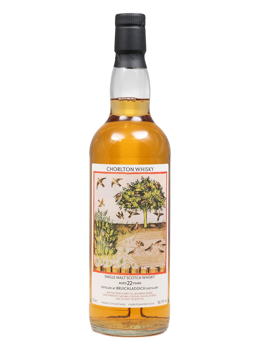 Chorlton 2003 Bruichladdich 22 Year Old 1st Fill Bourbon Barrel Single Cask Single Malt Scotch Whisky