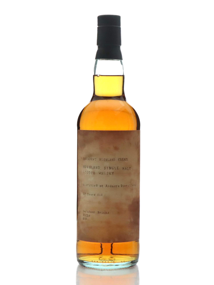 Decadent Drams 1998 Ardmore 27 Year Old 2nd Fill American Oak PX Single Cask Single Malt Scotch Whisky [PRE-ORDER]