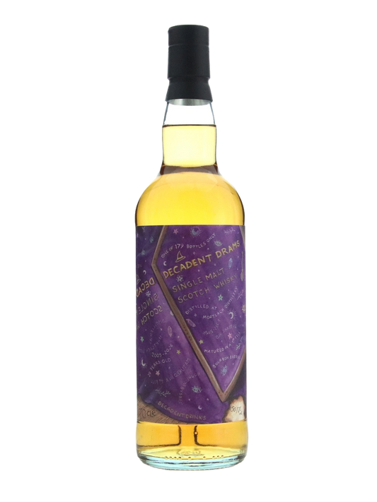 Decadent Drams 2005 Mortlach 20 Year Old 1st Fill Bourbon Barrel Single Cask SIngle Malt Scotch Whisky