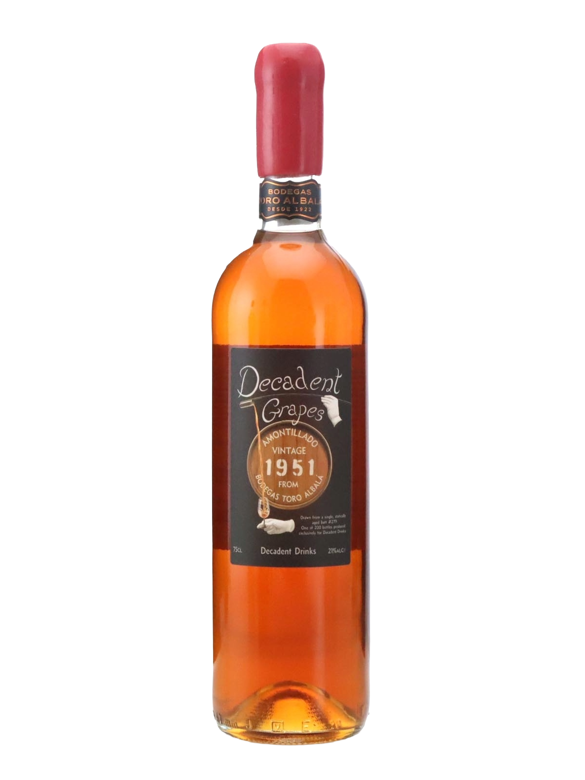Decadent Grapes 1951 Amontillado 73 Year Old Sherry