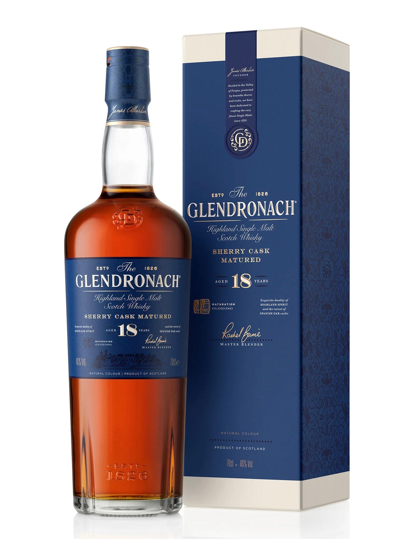 Glendronach 18 Year Old Single Malt Scotch Whisky