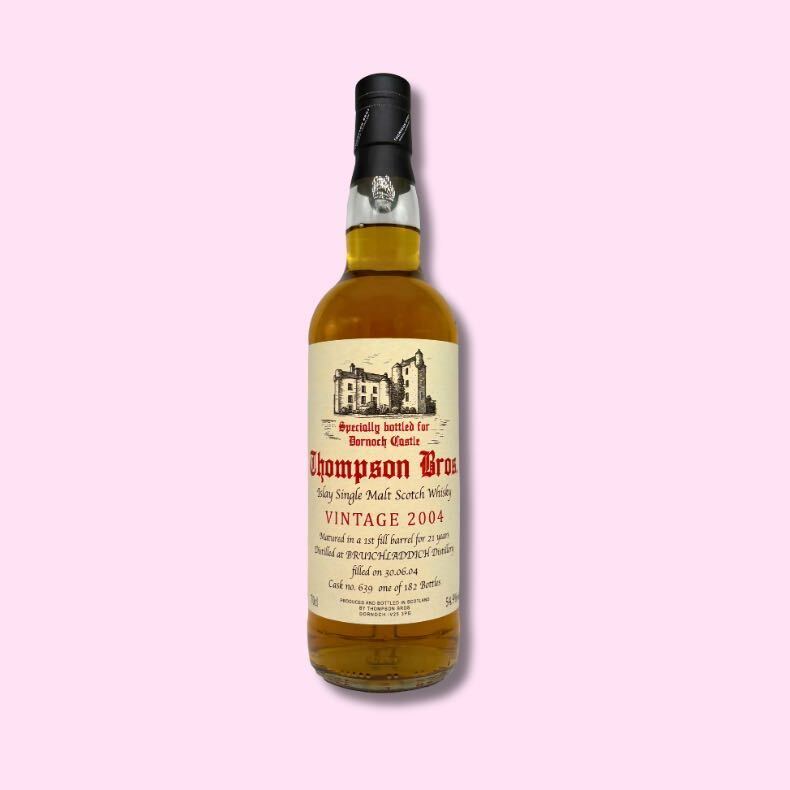 Thompson Bros 2004 Bruichladdich 21 Year Old Single Malt Scotch Whisky