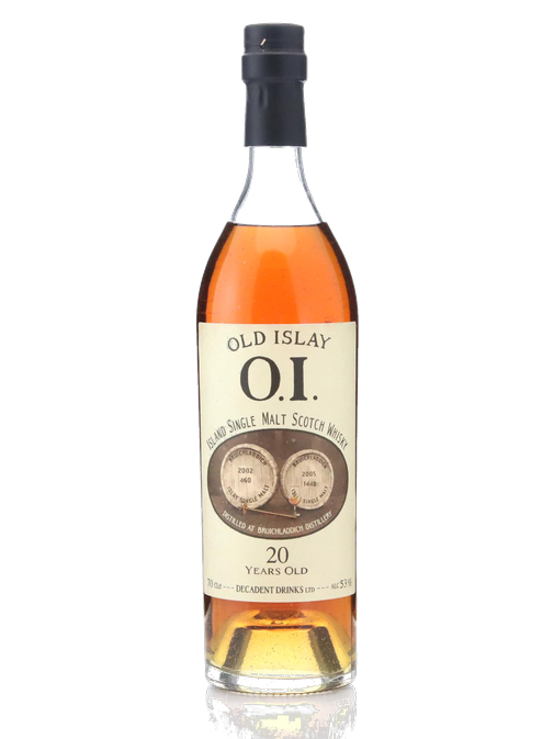 Old Islay 2006 Bruichladdich 20 Year Old 1st Fill Barrel & 1st Fill Sauternes Barrique Single Malt Scotch Whisky [PRE-ORDER]