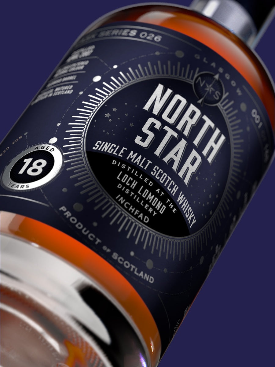 North Star Inchfad 18 Year Old Oloroso Sherry Barrel Single Cask Single Malt Scotch Whisky
