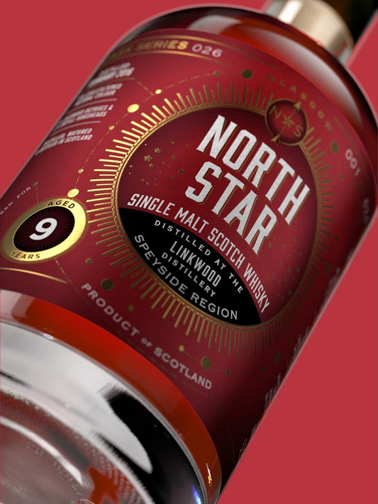 North Star Linkwood 9 Year Old PX & Refill Hogshead Single Malt Scotch Whisky