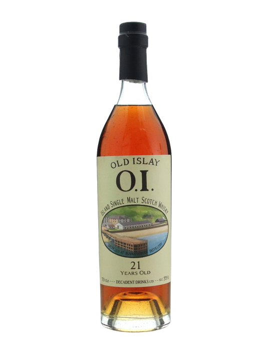 Old Islay Bunnahabhain 21 Year Old 1st Fil Sherry Hogshead Single Cask Single Malt Scotch Whisky