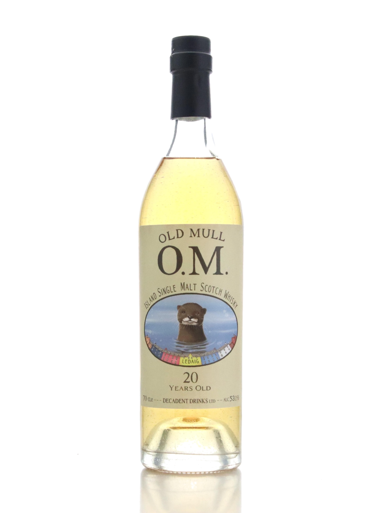 Old Mull 2005 Ledaig 20 Year Old Refill Hogshead Single Cask Single Malt Scotch Whisky