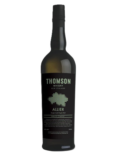 Thomson Allier Single Cask New Single Malt New Zealand Single Malt Whisky