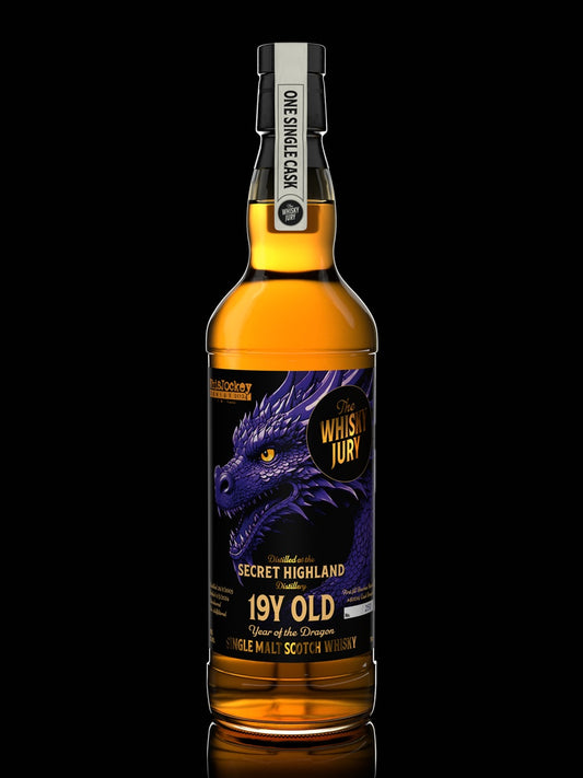 The Whisky Jury 2005 Secret Highland 19 Year Old 1st Fill Bourbon Single Cask Single Malt Scotch Whisky