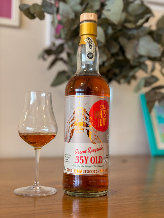 The Whisky Jury 1990 Speyside 35 Year Old Single Cask For TWL & Antelope Single Malt Scotch Whisky