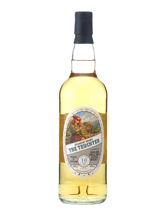 Decadent Drams 2015 The Teuchter Batch 2 (Clynelish) 10 Year Old Refill Hogshead Single Cask Single Malt Scotch Whisky